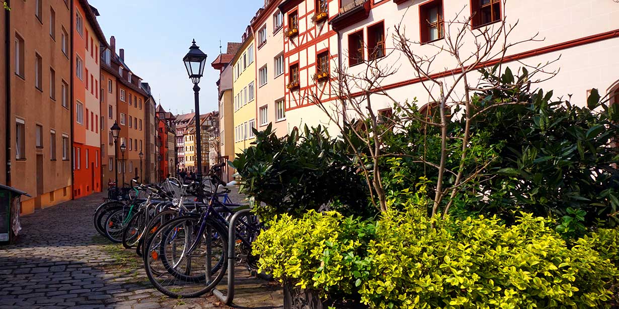 Biking in Nuremberg